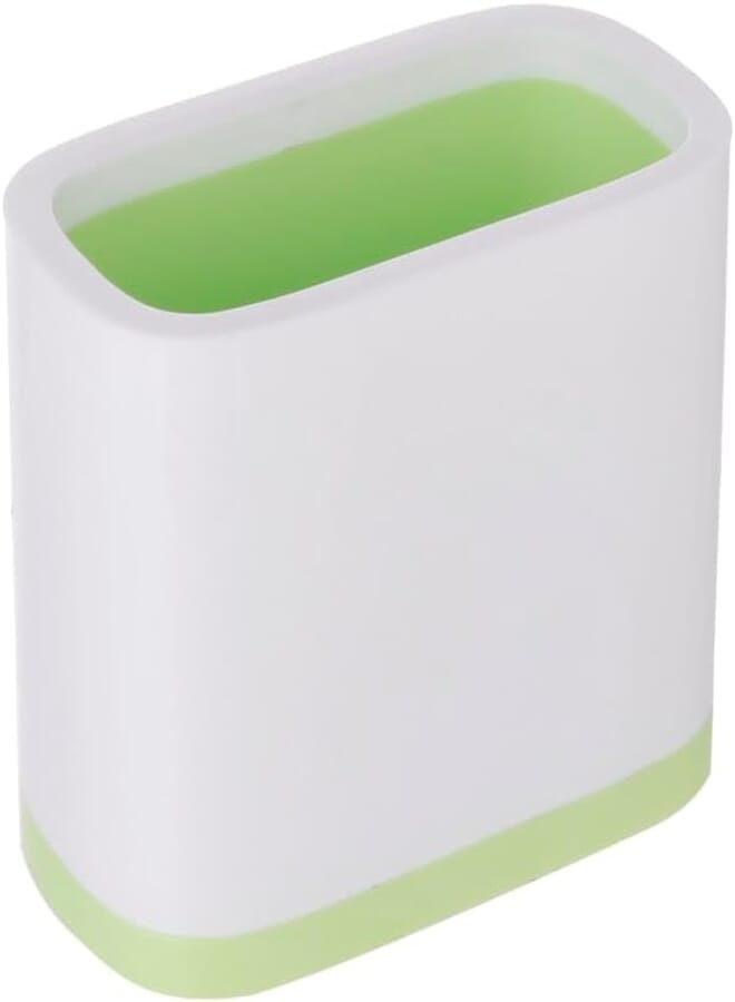 3A DG-6903 Acrylic Pen Holder 7X12X10 CM - White and Green